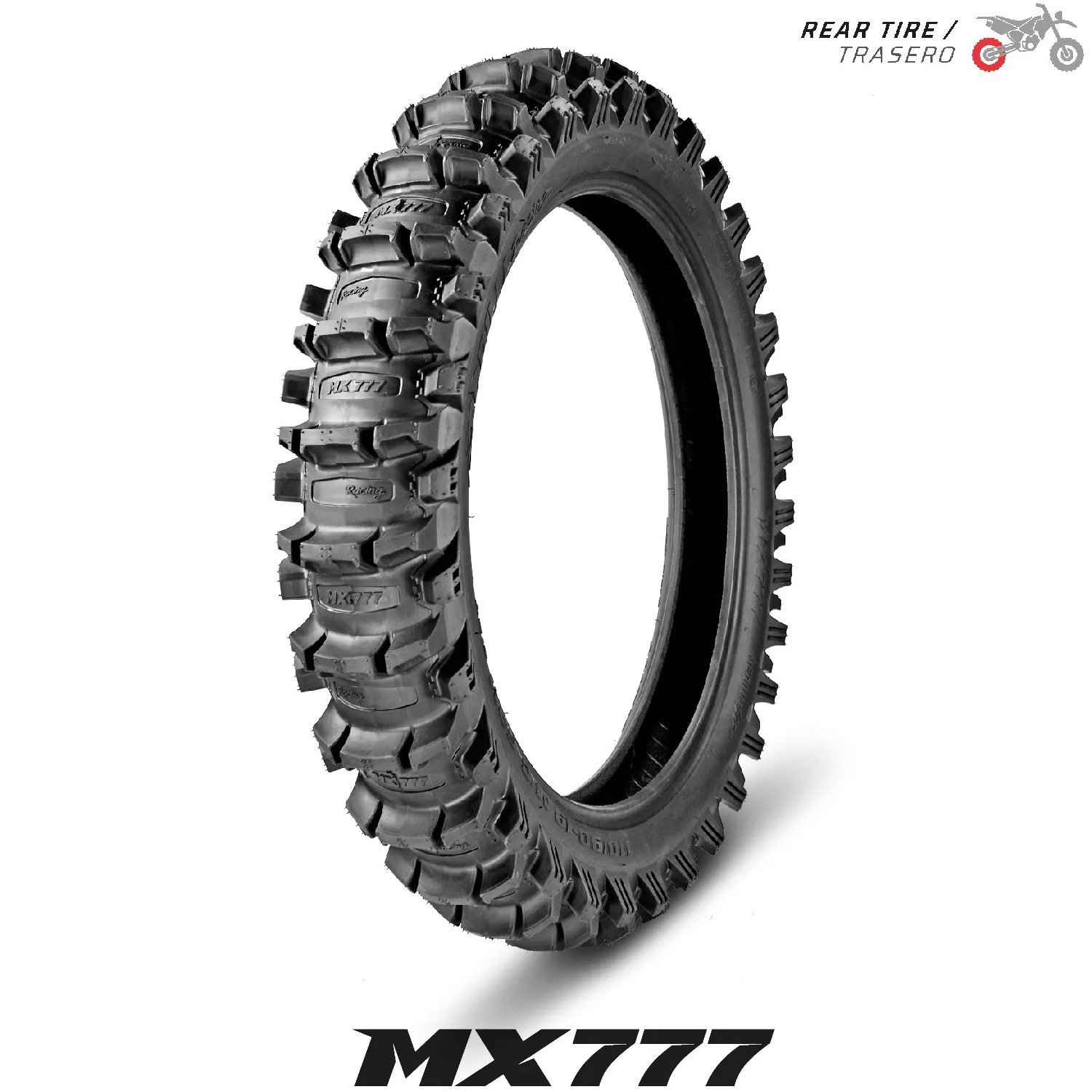 MX777-03 (1) Cubierta 110/90-19 MX 777 Medium Soft - Imagen 1